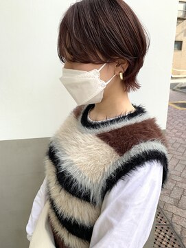 ステイシー(stay she) ショートウルフ　暖色カラー