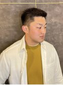 メンズショートバーバースタイル<理容室><国立/国立駅/メンズ>