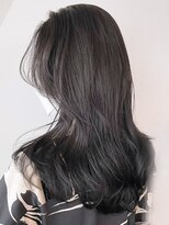 アイティーバイアルバム 下北沢店(IT by ALBUM)&nbsp;ライトグレイミディ_アースカラーくびれヘアツートン_ba370712