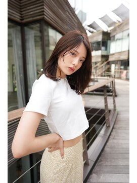 ドットハリス(.Hallis) 大人可愛い/インナーカラー/レイヤー/20代30代40代