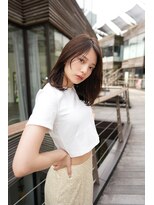 ドットハリス(.Hallis) 大人可愛い/インナーカラー/レイヤー/20代30代40代