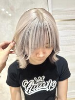 エルバイラビス 大宮(elu by lovis)&nbsp;《ゆい》ホワイトカラー/アンブレラカラー/似合わせカット