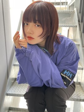 ロンドプロフィール 浦和(Lond profil) 顔まわりレイヤー　マロンブラウンカラー