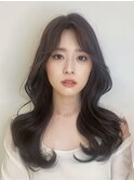 10代20代30代40代レイヤーカット韓国ヘアショコラブラウン