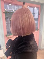 ティアム 渋谷店(Tiam shibuya)&nbsp;イメチェン/レッドブラウン/フルバング/似合わせカット/渋谷駅