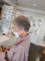 榮(Salon de 榮)&nbsp;ミセスショート×パーマ