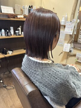 カプロハナレ(Capullo.Hanare) 【切りっぱなしボブ】オシャレボブ