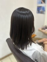 リベーヌプラス 20代30代40代50代白髪染め【リベーヌプラス野入】レイヤーボブ1A