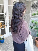 カシェ ナカザキ(CACHE NAKAZAKI)&nbsp;ロングパーマ/パーマスタイル/パーマヘア