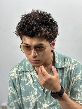 ヒロギンザ 御徒町店(HIRO GINZA) ショートウルフ　パーマ