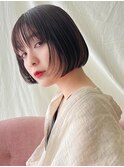 デザインカラー/レイヤーカット/ウェットヘア/オリーブベージュ