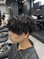 メンズ サロン ドット トウキョウ 町田店(men's salon dot. tokyo)&nbsp;センターパート×ツイストスパイラルパーマ