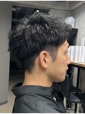 スパイキーショート/ジェットモヒカン/ショートバング/men's
