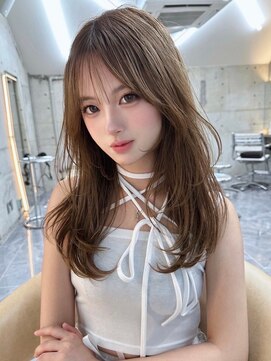 サイン 渋谷(SIGN) 渋谷大人可愛い透明感水光肌20代ハッシュカット小顔ヘア艶髪