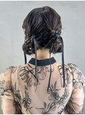 マロンベージュ似合わせカットメルティカラー_ba536811