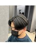 メンズカット＋曲がる縮毛矯正+トリートメント￥18000#錦糸町