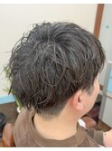 メンズツイストパーマスタイル
