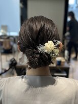【高木美緒】シニヨン/お呼ばれヘア/ヘアセット