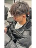 松本指名限定【メンズ限定】◎ハイライト＋パーマ＋カット ￥17000~