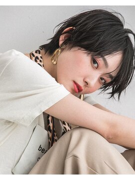 ヴェイン 渋谷(vain) 黒髪パーマ　ショート