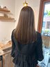 美髪髪質改善＋縮毛矯正＋カット ￥23800→21500