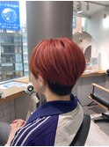 ショート×オレンジ【新宿】