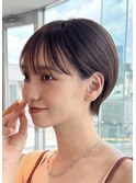 ショートヘア/ショートカット/ハンサムショート/くびれショート
