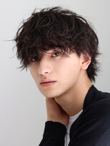 ルーシー 川越(LUCEY)&nbsp;ツイストスパイラルパーマ波巻きパーマシャドウパーマメンズ