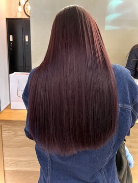 ミディアムヘア/デザインカラー/フェイスフレーミング/栄/久屋