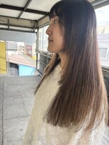 コーパル(copal)&nbsp;ロング・レイヤー・顔周り・ストレート