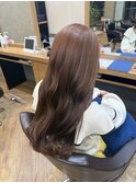 明るめチョコレートカラー