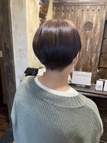 リノ カルバリ(Lino Calbari)&nbsp;刈り上げマッシュショート