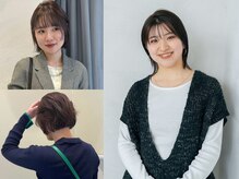 【stylist 緒方】ig @glad_risa /ニュアンス　ぱつっとボブ/カジュアルヘアx柔らかカラー得意です！