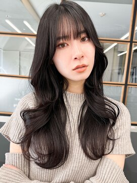 アイスバーグ ウェスト 清澄白河(eyesburg W/est) 韓国風グレージュ◎ブリーチなし顔周りレイヤーくびれヘア