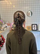 ヘアー アレス(hair ales)&nbsp;タイト　アップ　　お呼ばれヘア