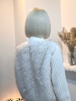 アンドソー 池袋(&so.) ハイトーンカラー.ホワイトカラー.ボブ