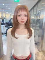 オーストヘアーフィガロ 本通り店(Aust hair Figaro) 《オレンジベージュ》ファッションと合わせたcolor◎
