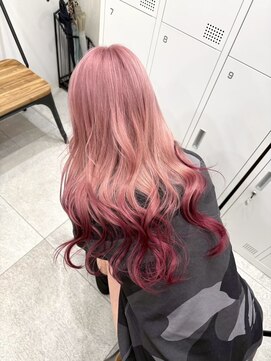 ジゼル(gisele) いちごミルク×ラズベリーピンク色