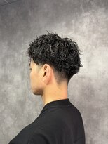 スピン 本八幡(SPIN)&nbsp;MEN’S HAIR/サーフカール/刈り上げセンターパート/本八幡