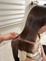 ナジュ 金山(NUJAR)&nbsp;カット+髪質改善ストレート+アメイジアカラー