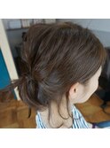 簡単ボブアレンジ