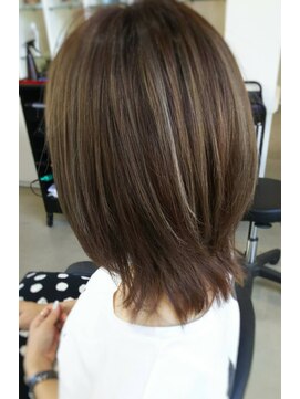 アンナ ヘアアンドアイズ(AnNa hair&eyes) かきあげレイヤー♪