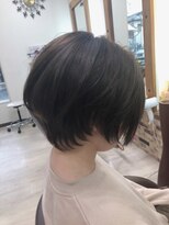 ヘア シエル HAIR ciel 丸みショートボブ