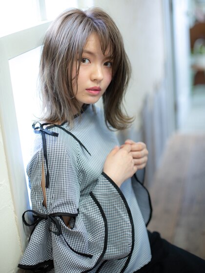 【山根限定】カラーorパーマ★ヘアケア付コース(カット込)　\13750→\10000