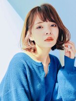 エムスラッシュ みなとみらい馬車道店(M SLASH)&nbsp;M.SLASH馬車道/大人かわいい/シアーカラー/くせ毛風/ふわミディz