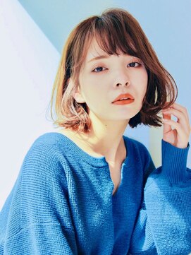 エムスラッシュ みなとみらい馬車道店(M SLASH) M.SLASH馬車道/大人かわいい/シアーカラー/くせ毛風/ふわミディz
