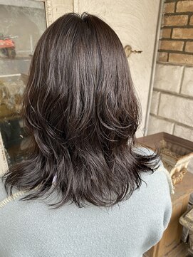 ロイジー(roijir) 表参道roijirウルフパーマ×ニュアンスパーマ女子