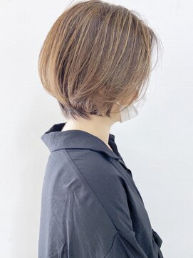 モリオ フロム ロンドン 成増店 【morio成増/ムラマツ】大人かわいいハイライトグラボブ