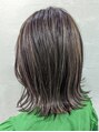 ポンヘアー(PON hair) 上品なツヤ感ハイライトカラーが得意です!白髪ぼかしたい方にも