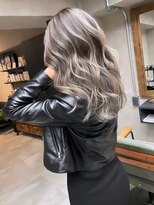 サニー 渋谷(SUNNY) バレイヤージュショコラアッシュハイライトグレージュカラー